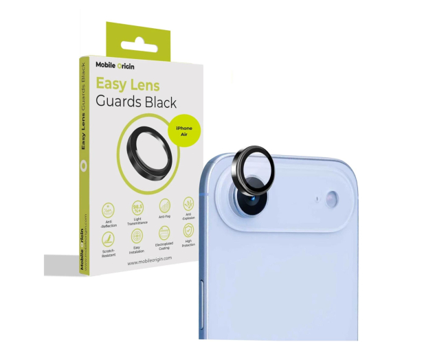 Mobile Origin Easy Lens Guards do iPhone Air black - 1363043 - zdjęcie